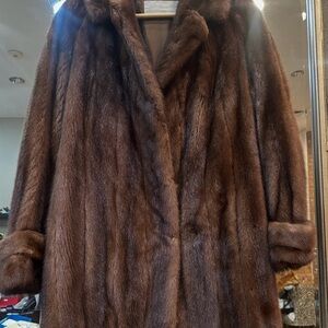Luxurious Brown Fur Coat